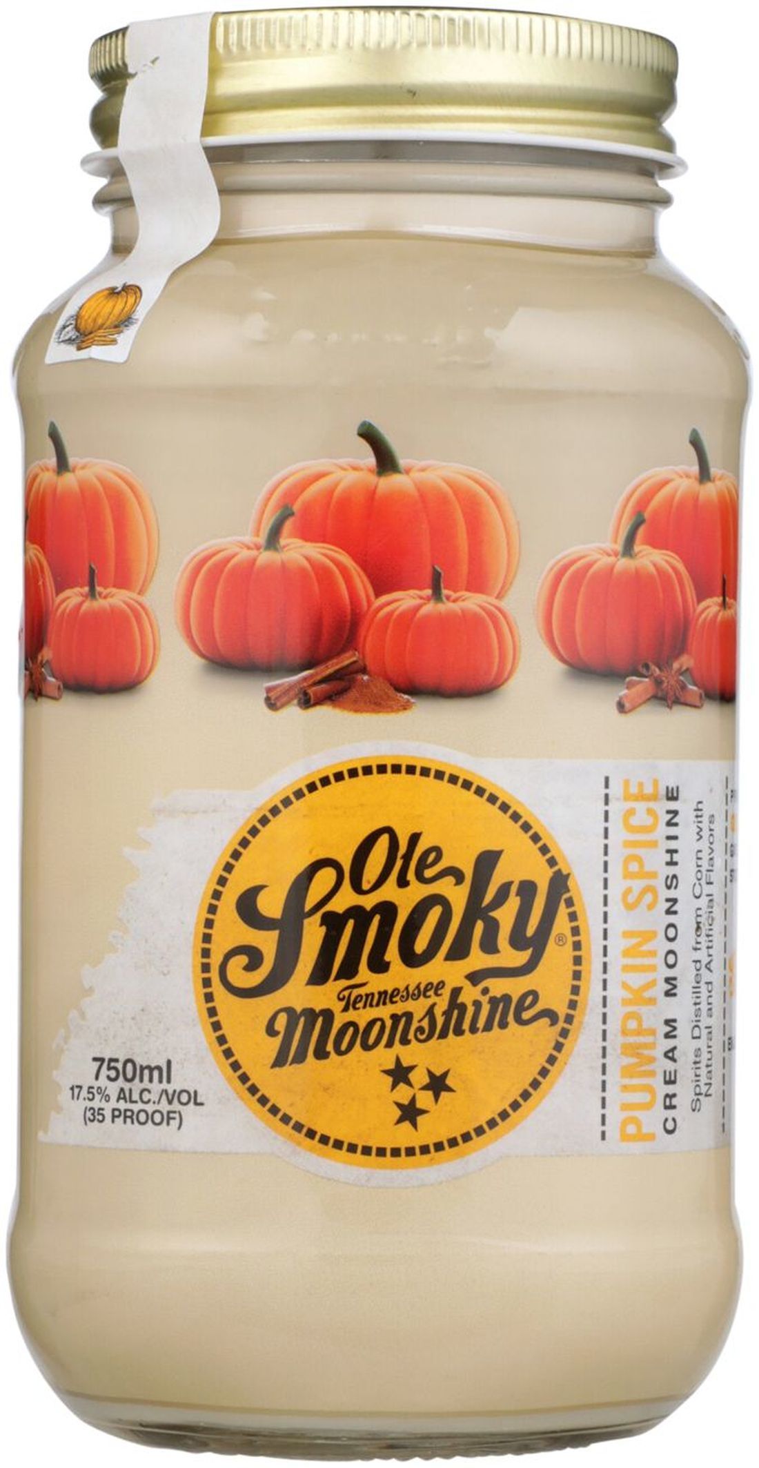 Ole Smoky Pumpkin Spice Cream Moonshine 750ml - Captain Caskwell