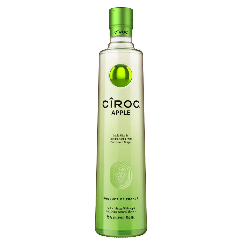 Ciroc Green Apple Vodka 750ml - Captain Caskwell