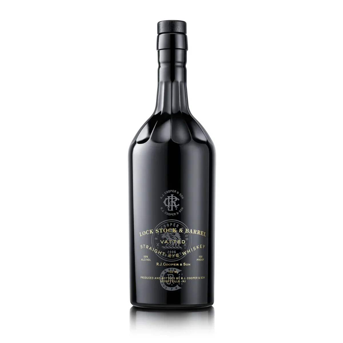 Lock Stock & Barrel Vatted Straight Rye Whiskey 750ml - Captain Caskwell