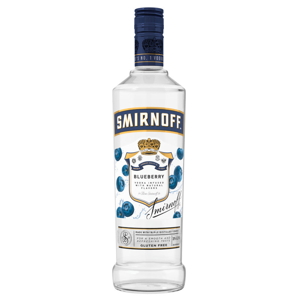 Smirnoff Blueberry Infused 750 ml - Captain Caskwell