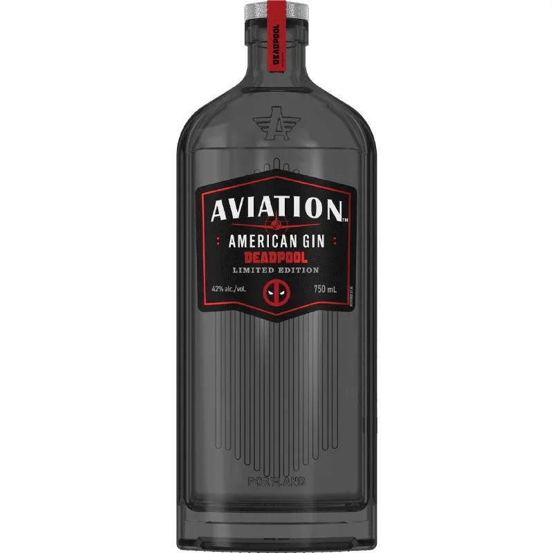 Aviation Gin Deadpool Edition 750ml - Captain Caskwell