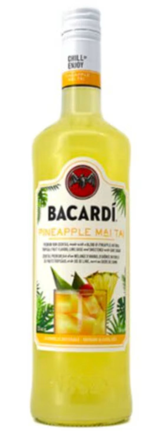 Bacardi Pineapple Mai Tai 750 ML - Captain Caskwell