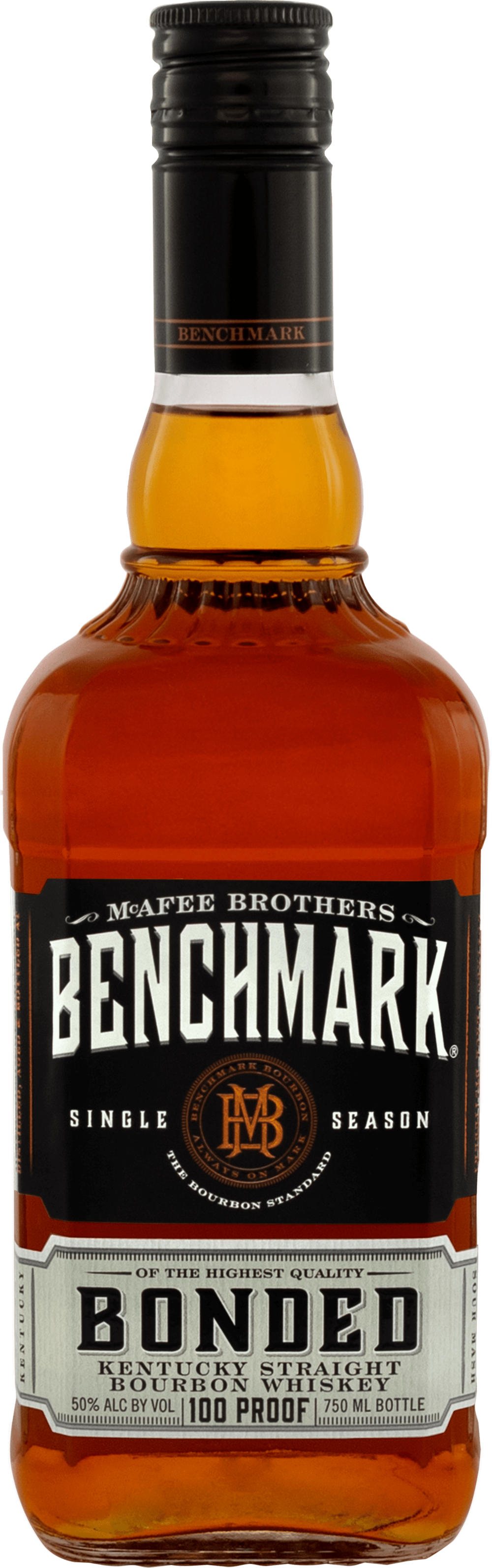 Benchmark Bonded Kentucky Straight Bourbon 750 ml - Captain Caskwell