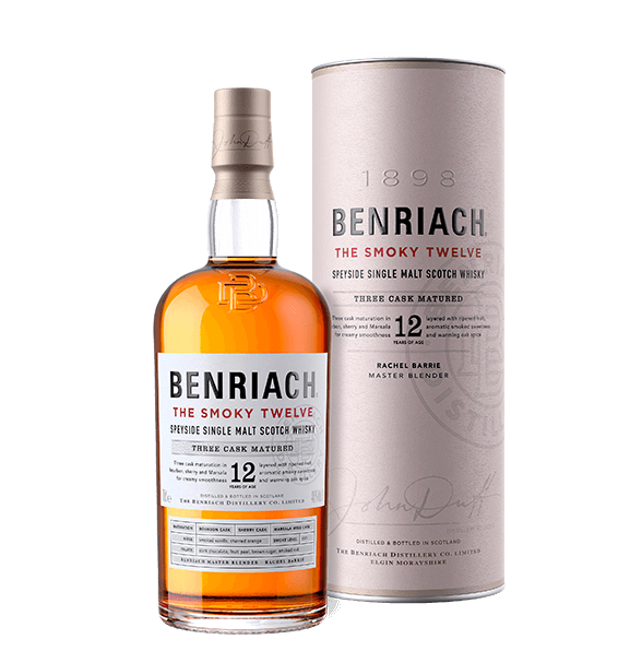 Benriach 12 The Smoky Speyside Single Malt 750 ml - Captain Caskwell