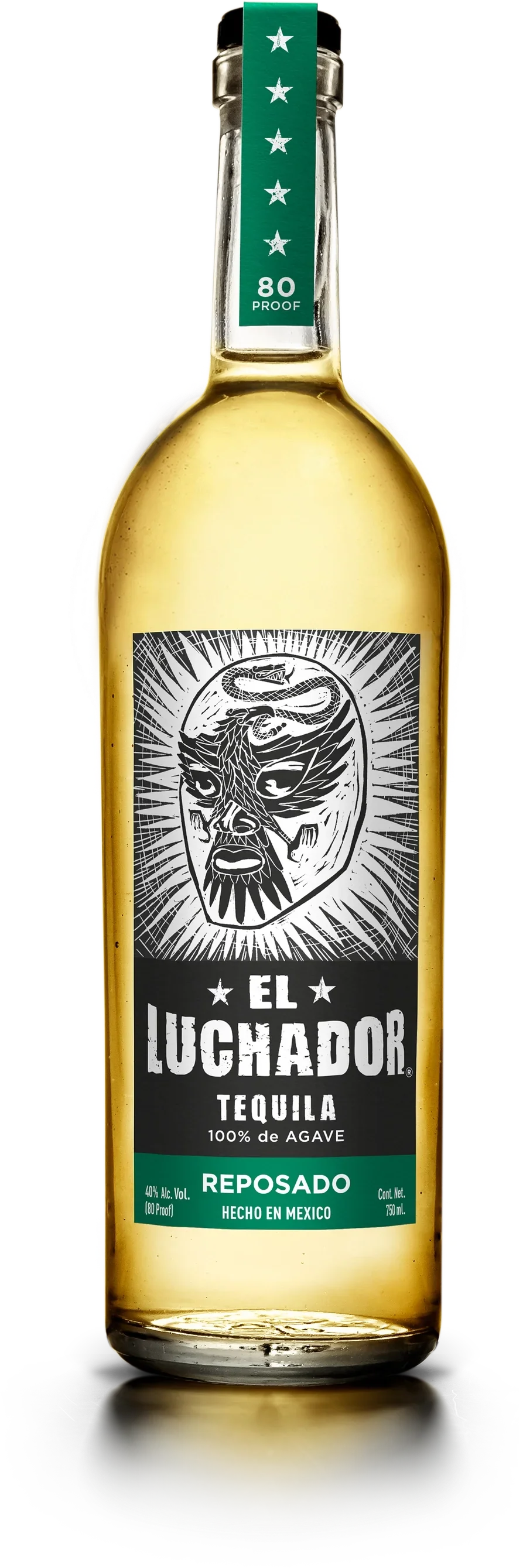 El Luchador Reposado (80 Proof) 750 ml - Captain Caskwell