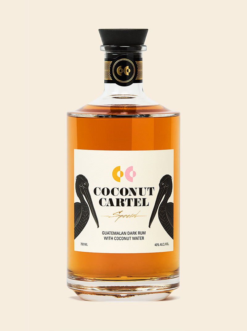 Coconut Cartel Guatemalan Dark Rum 750 ml - Captain Caskwell