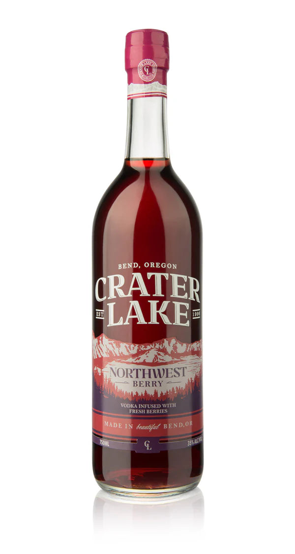 Crater Lake North West Berry Vodka 750 ml - Captain Caskwell