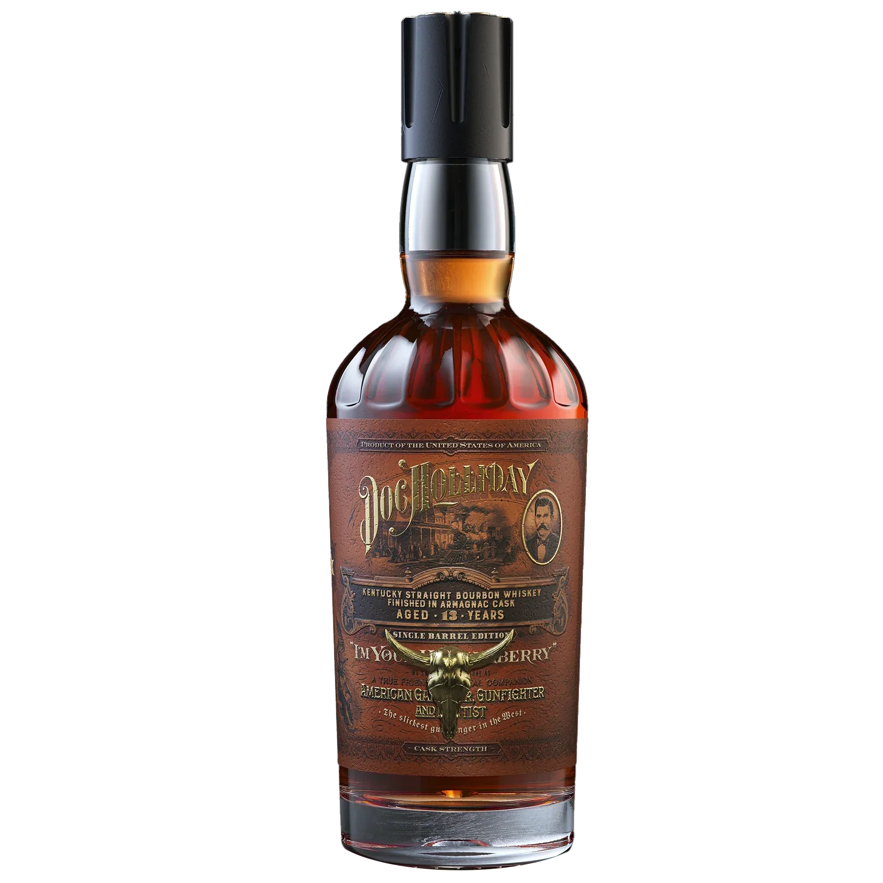 Doc Holliday 13 Year Old Armagnac Cask Finish Bourbon Whiskey 750 ml - Captain Caskwell