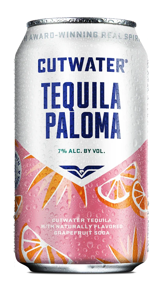 Cutwater Grapefruit tequila paloma 4 pack cans 4x355 ml - Captain Caskwell