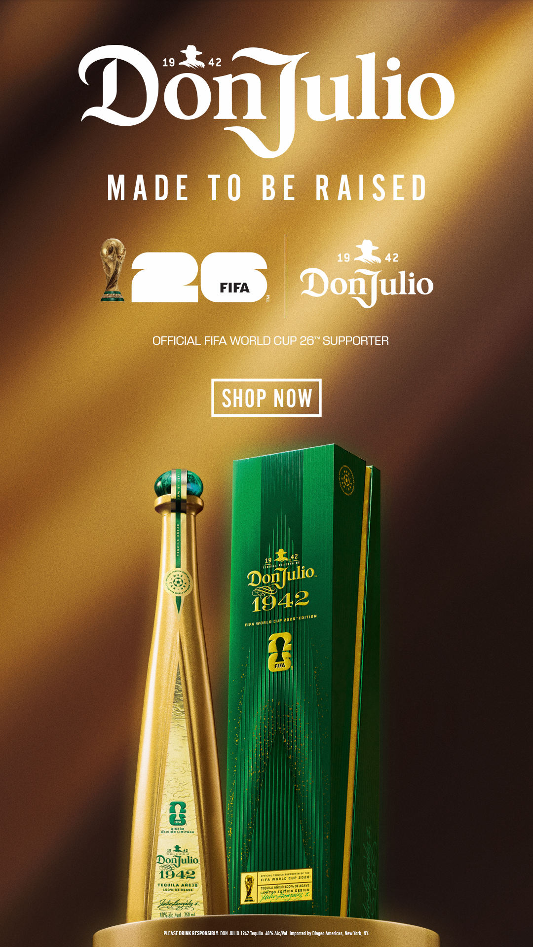 Don Julio 1942 FIFA World Cup 2026 Limited Edition