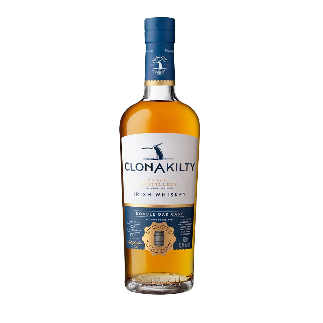 Clonakilty Double Oak Cask Finish Single Batch 750 ml - Captain Caskwell