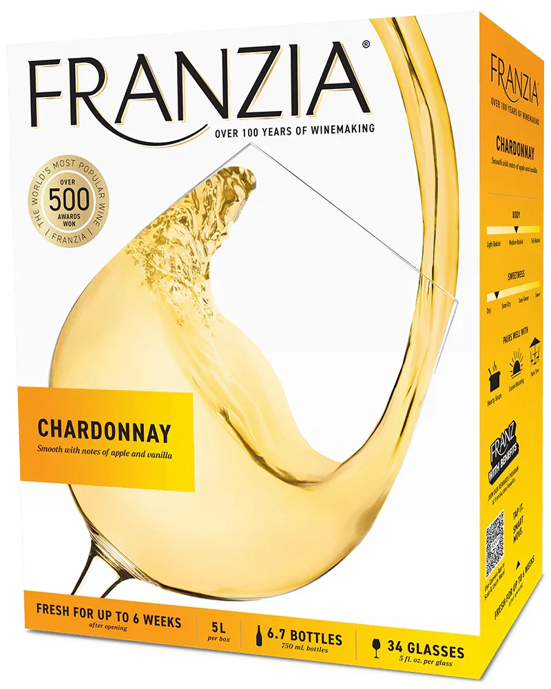 Franzia Chardonnay 5 L - Captain Caskwell