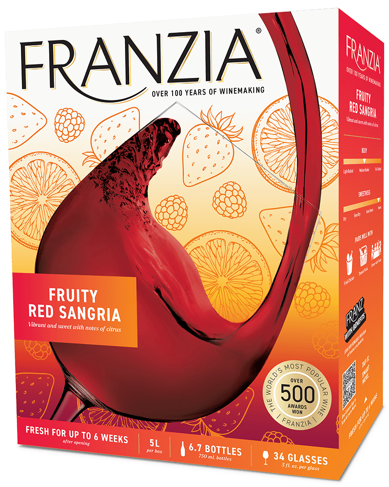 Franzia Fruity Red Sangria 5 L - Captain Caskwell