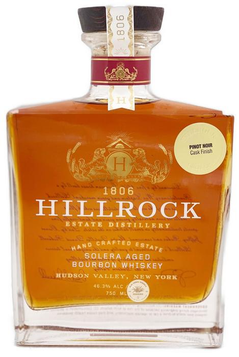 Hillrock Solera Aged Bourbon Whiskey Pinot Noir 750 ml - Captain Caskwell