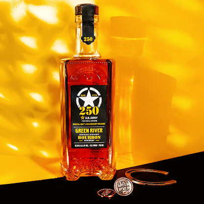 Green River Kentucky Straight Bourbon US Army 250th Anniversary Release 750 ml - Captain Caskwell
