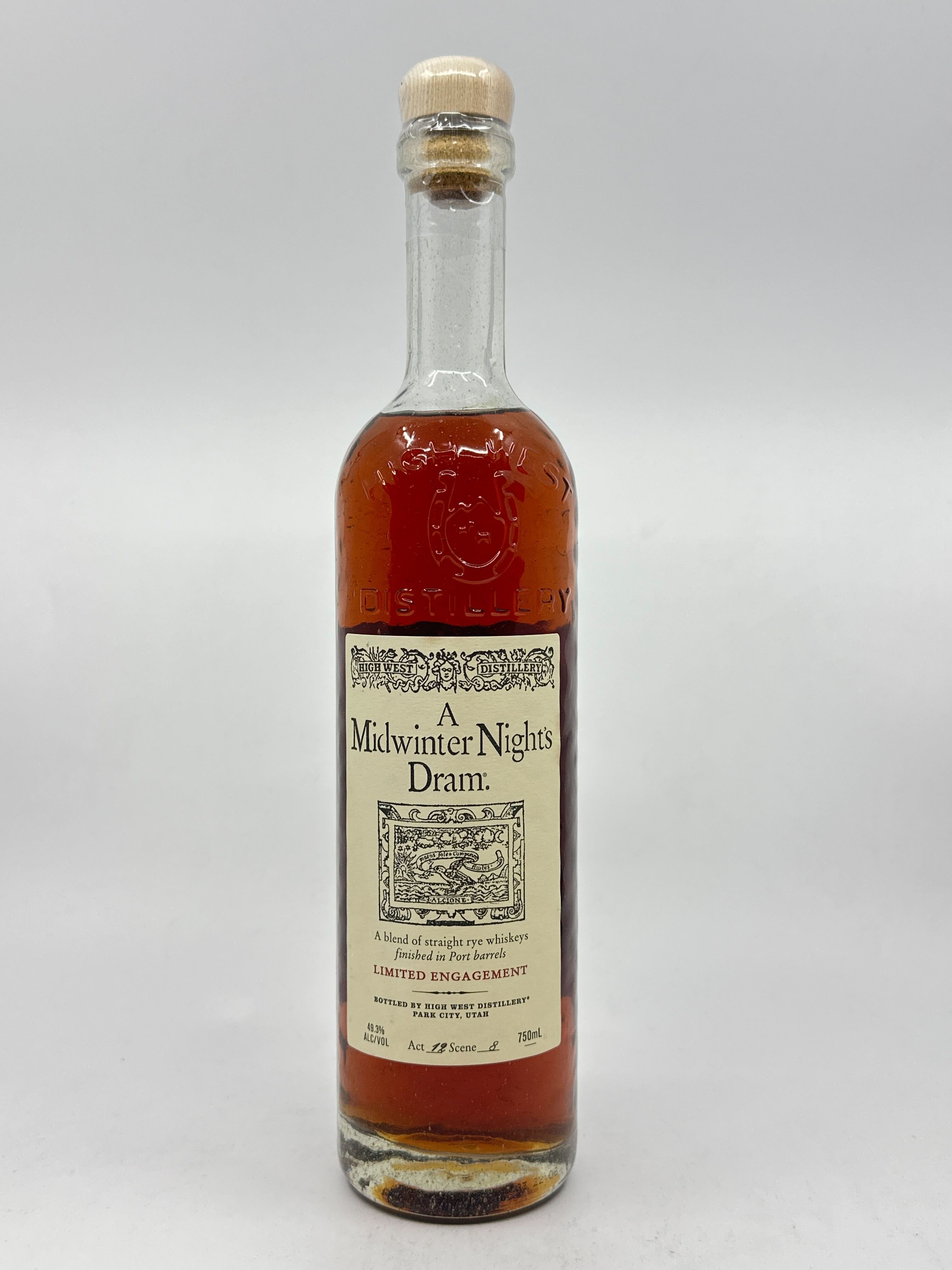 High West A Midwinter Nights Dram Act 12 Scene 8 750 ML