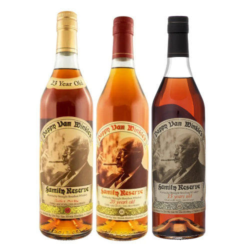 Pappy Van Winkle Family Reserve Collection (15, 20 & 23 Year)