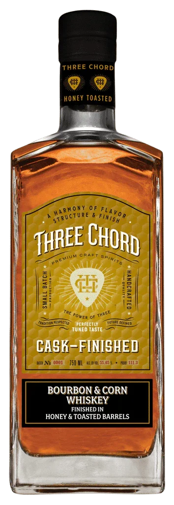 Three chord Honey Toast & Toasted Barrels 750ml - Captain Caskwell