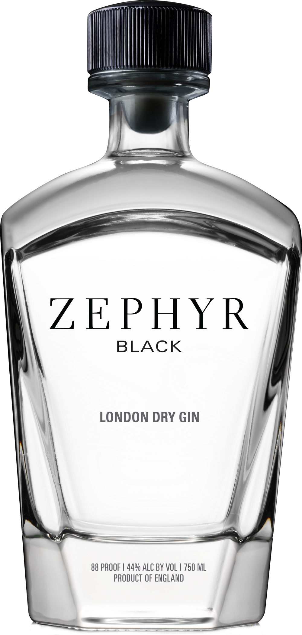 Zephyr Black Gin 750 ml - Captain Caskwell