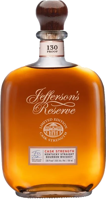 Jefferson's Reserve Limited Edition Cask Strength Bourbon Proof 130 750 - Captain Caskwell