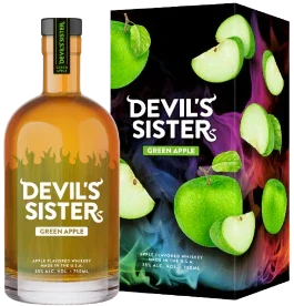 Devil's Sister Green Apple Whiskey 750 ml - Captain Caskwell