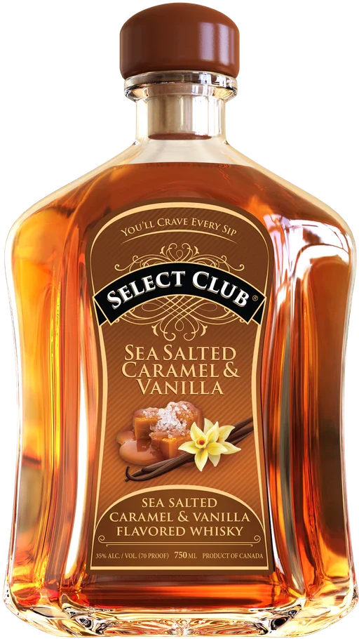 Select Club Sea Salt Caramel and Vanilla 750 ml - Captain Caskwell