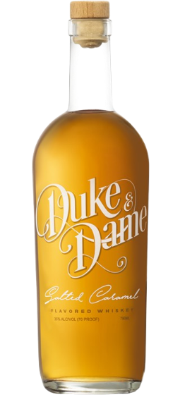 Duke & Dame Salted Carmel Whiskey 750ml - Captain Caskwell