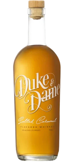 Duke & Dame Salted Carmel Whiskey 750ml - Captain Caskwell