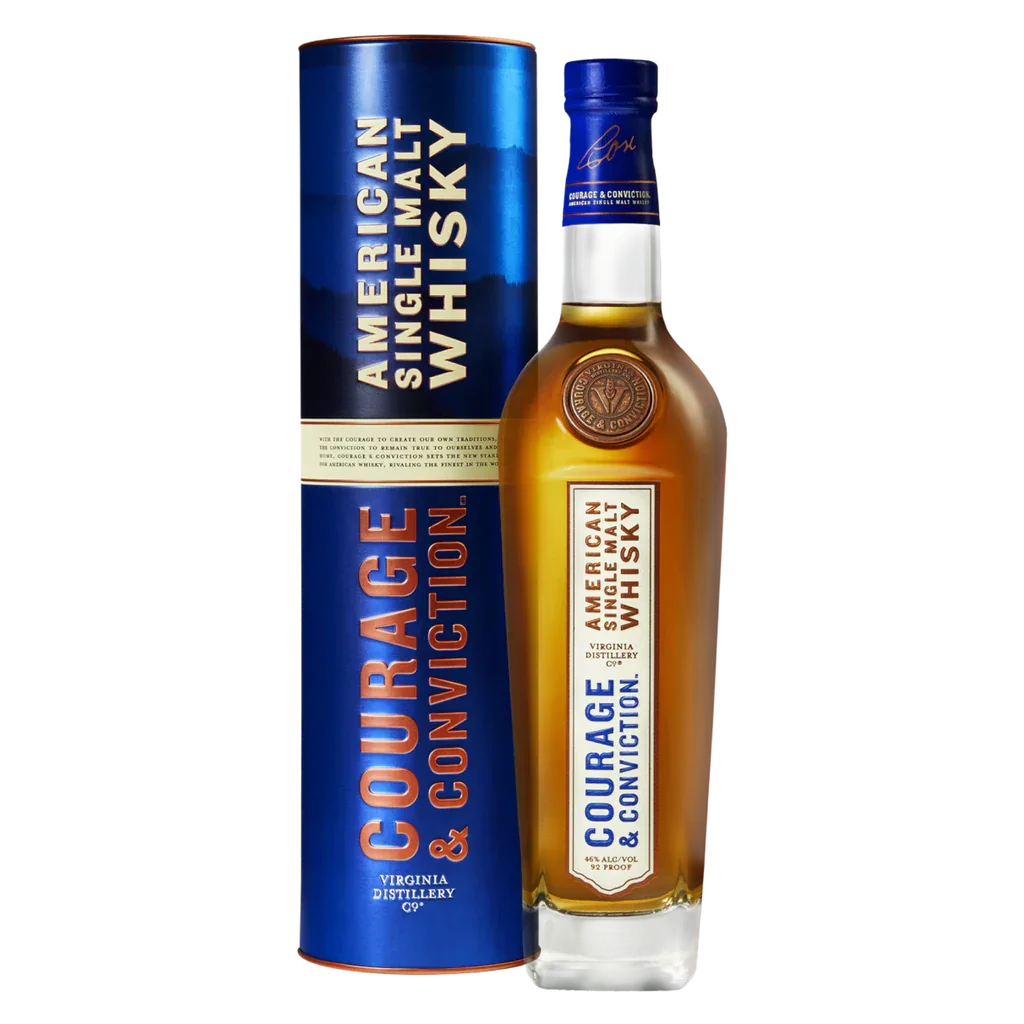 Virginia Distillery Courage & Conviction American Single Malt 750ml - Captain Caskwell