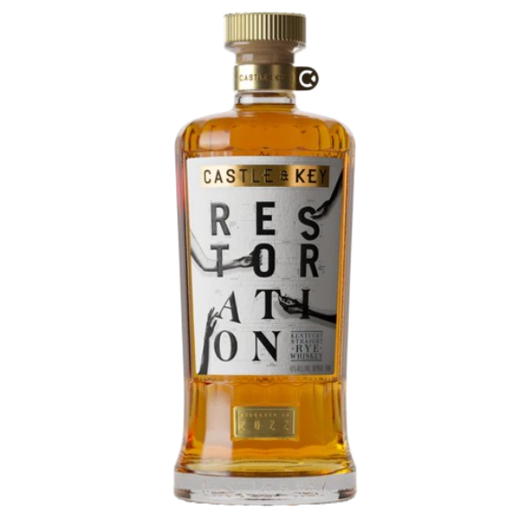 Castle & Key Restoration Straight Rye Whiskey 750 ml - Captain Caskwell