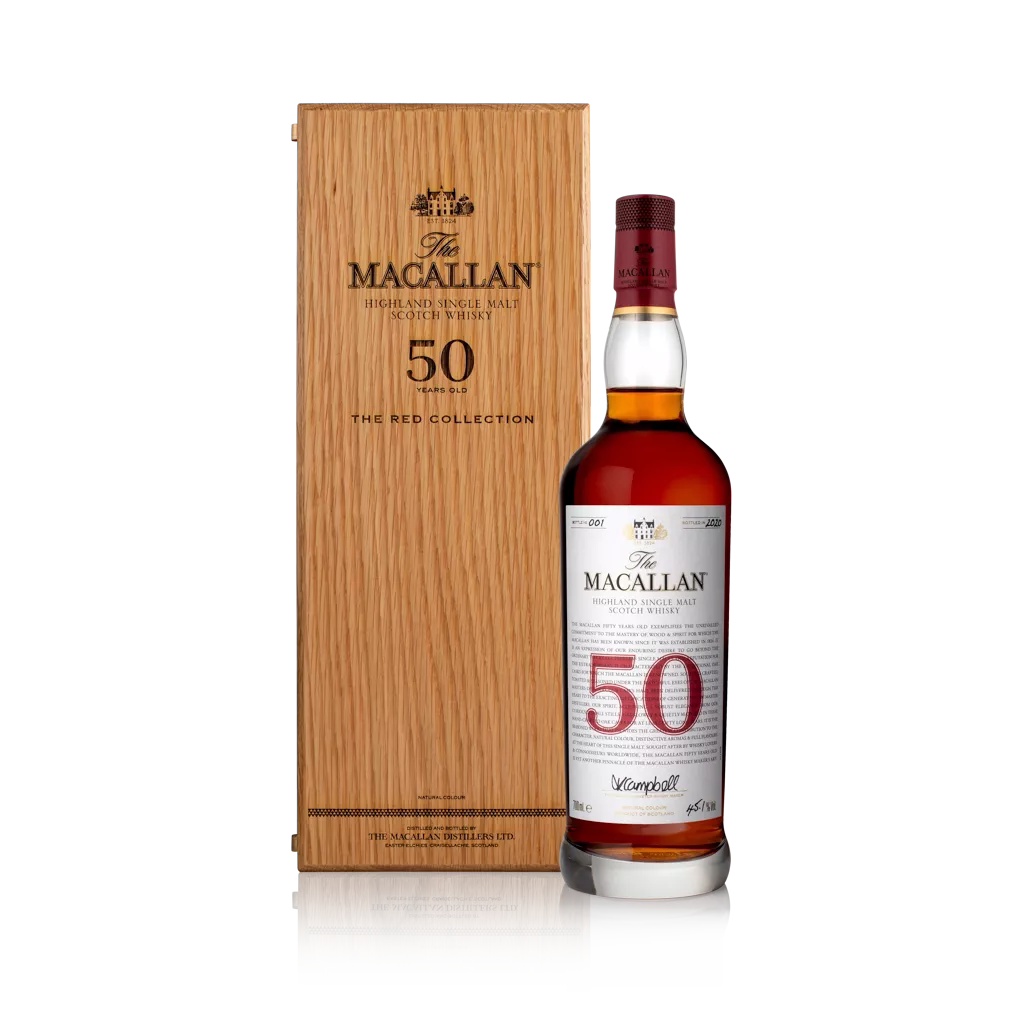 The Macallan Red Collection 50 Years Old