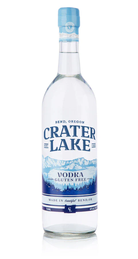 Crater Lake Handcrafted American Vodka 80 Proof 750 ml - Captain Caskwell