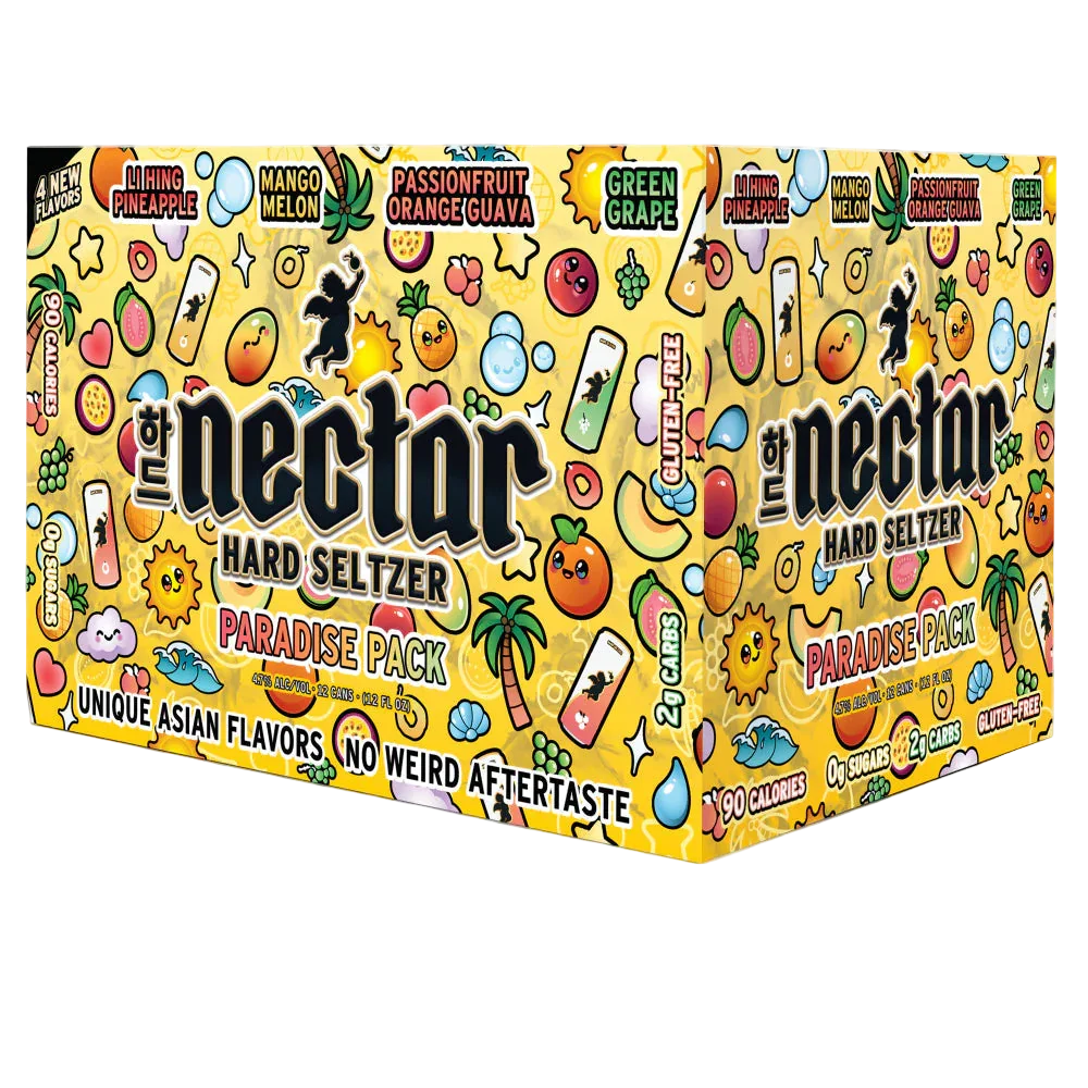 Nectar Paradise Variety Pack of 12 12 FL - Captain Caskwell