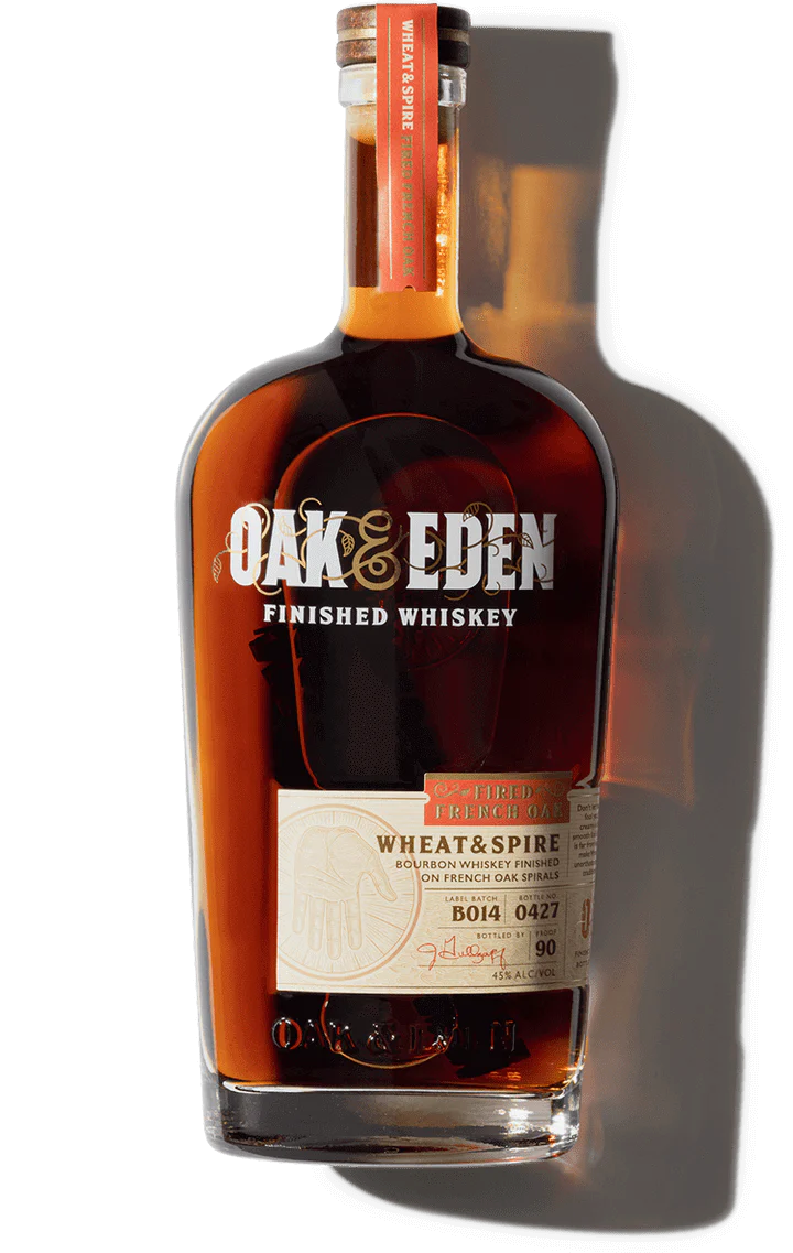 Oak & Eden Wheat and Spire Bourbon Whiskey 750 ml - Captain Caskwell
