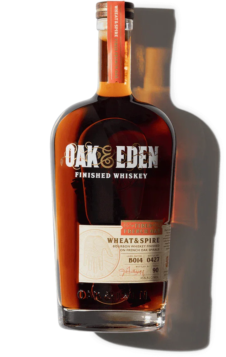 Oak & Eden Wheat and Spire Bourbon Whiskey 750 ml - Captain Caskwell