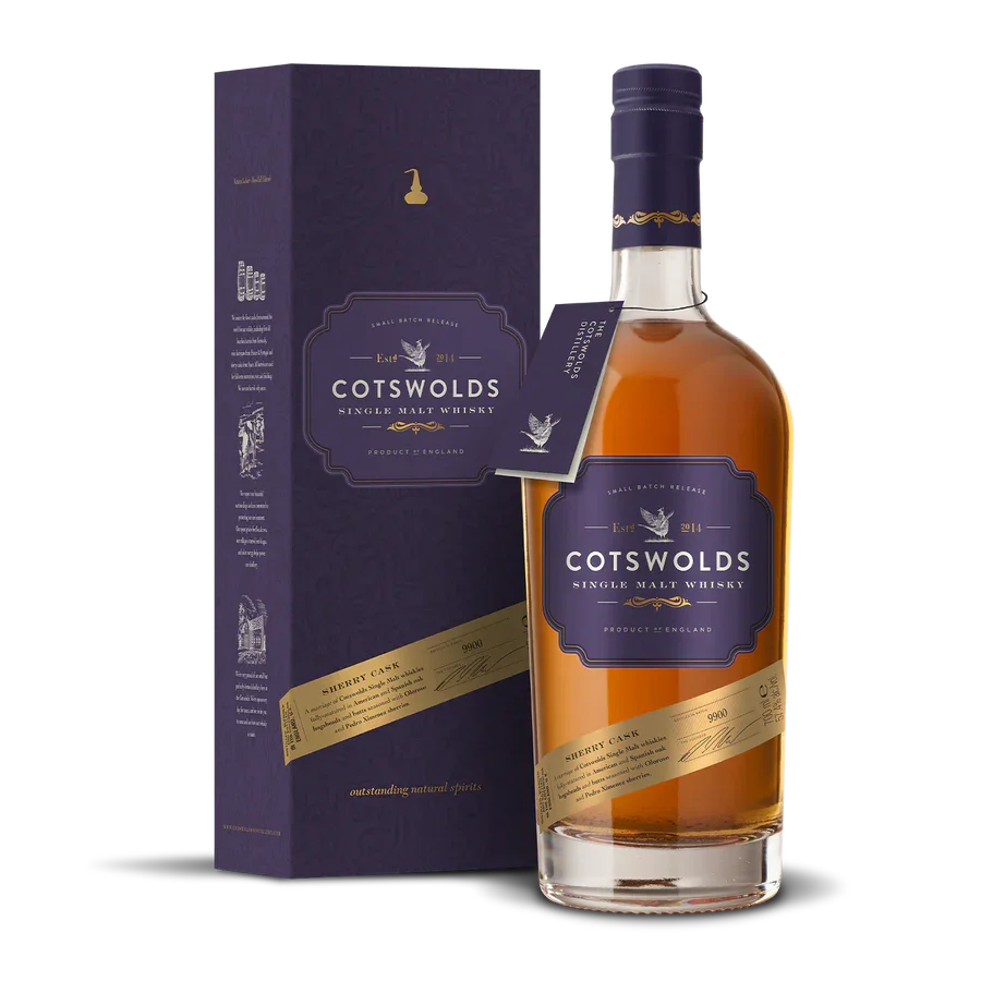 Cotswolds Sherry Cask Single Malt 700ml - Captain Caskwell