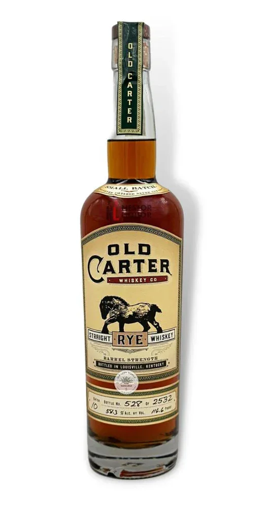 Old Carter Straight Rye Whisky Batch 10