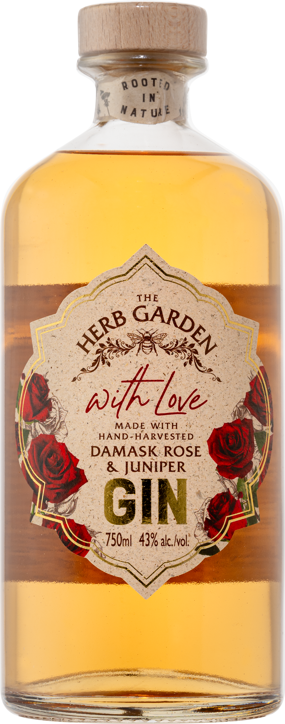 The Herb Garden "With Love" Damask Rose & Juniper 750 ml - Captain Caskwell