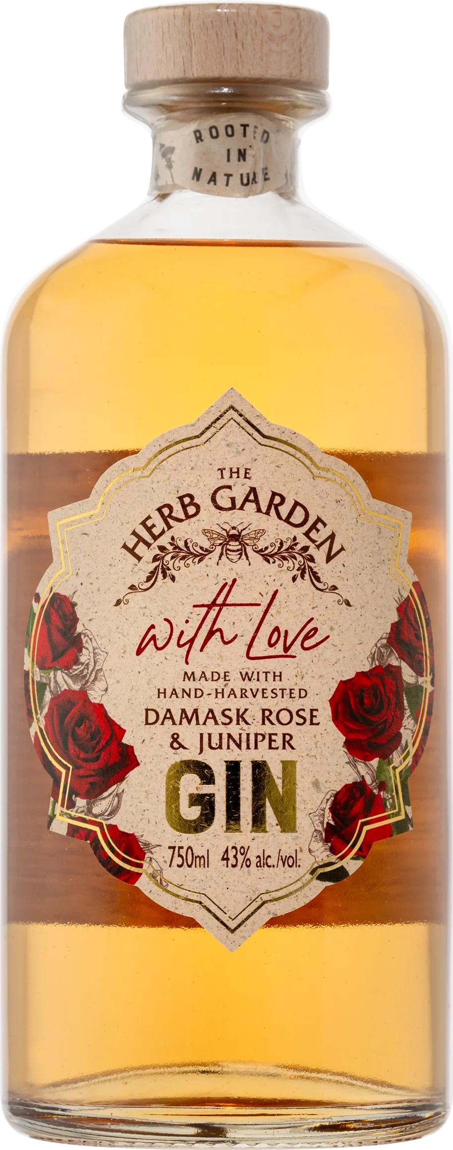 The Herb Garden "With Love" Damask Rose & Juniper 750 ml - Captain Caskwell