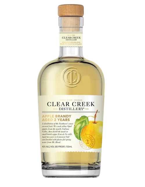 Clear Creek Distillery White Label Apple Brandy 2 year 700ml - Captain Caskwell