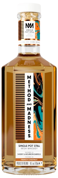 Method and Madness Single Pot Still Irish Whiskey 700 ml - Captain Caskwell
