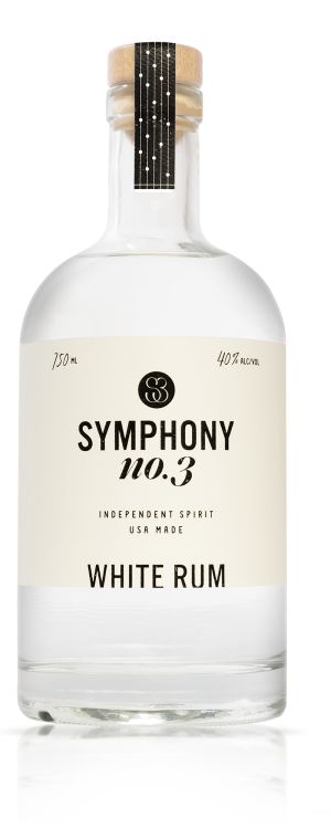 Symphony No. 3 White Rum 750 ml - Captain Caskwell