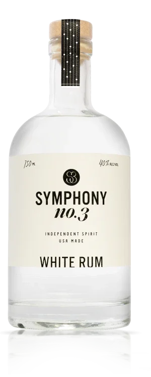 Symphony No. 3 White Rum 750 ml - Captain Caskwell
