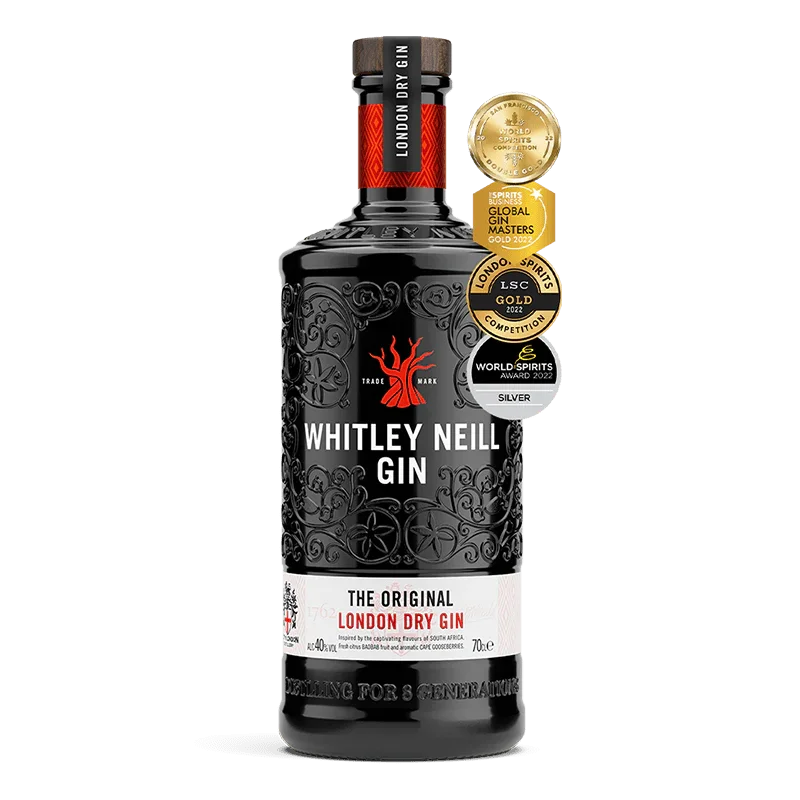 Whitley Neill Handcrafted Dry Original 750 ml - Captain Caskwell