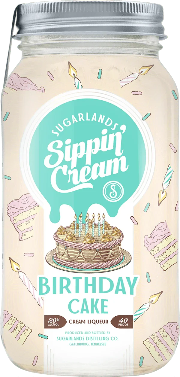 Sugarlands Birthday Cake Sippin Cream 750 ml - Captain Caskwell