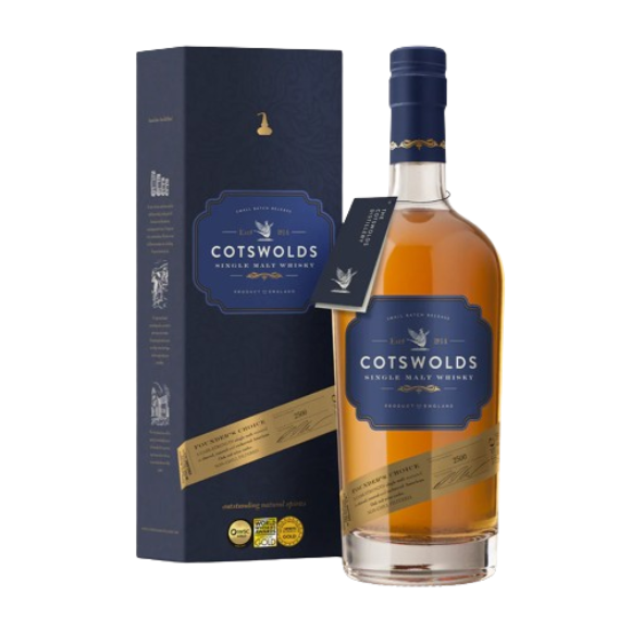 Cotswolds Single Malt Whisky Founders's Choice Cask Strength Batch # 960 750 ml - Captain Caskwell