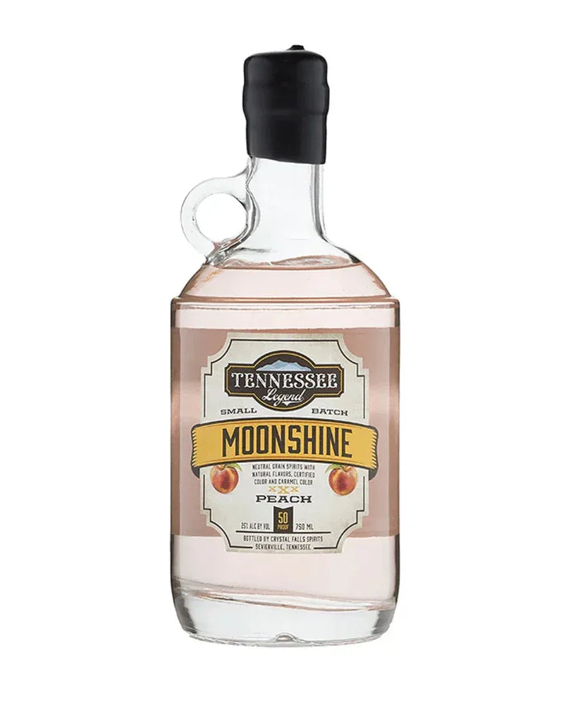 Tennessee Legend Peach Moonshine 750ml - Captain Caskwell
