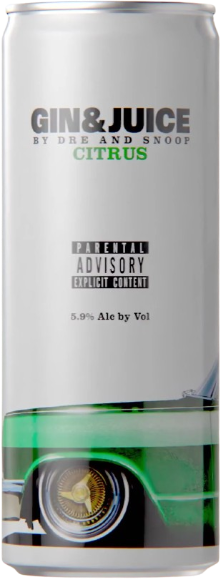 Gin and Juice Citrus 4-355mL - Captain Caskwell