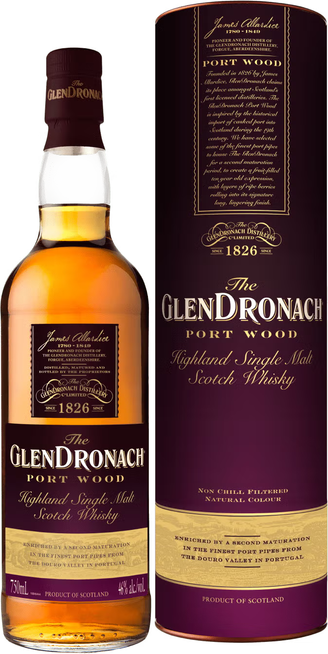 Glendronach Port Wood Edition 750ml - Captain Caskwell