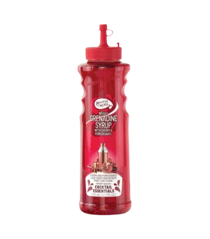 Master of Mixes Cherry & Pomegranate Grenadine syrup 375 ml - Captain Caskwell